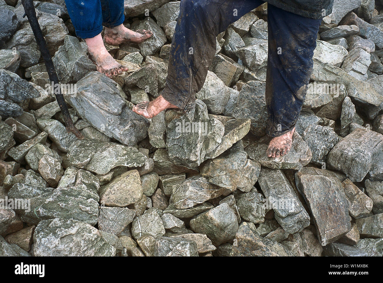 Barefoot Ascent, Croagh Patrick Pilgrimage Murrisk, Co. Mayo, Ireland