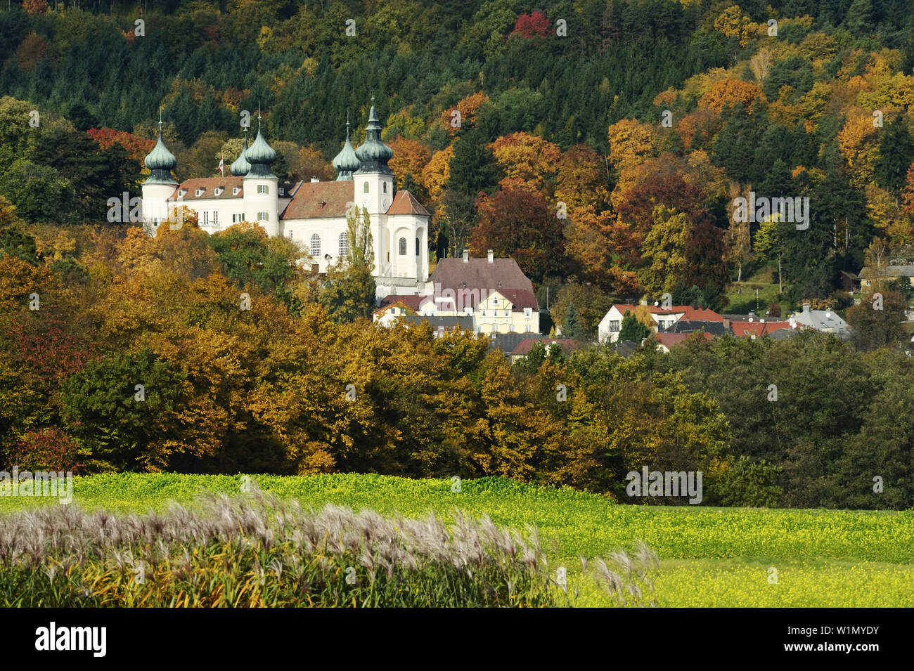 Artstetten Castle, Artstetten-Poebring, Wachau, Lower Austria, Austria Stock Photo