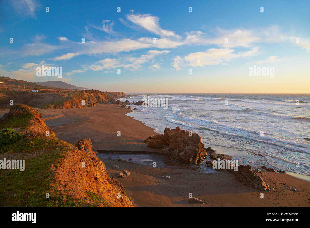 Pacific ocean near Westport , WestportUnion Landing State Beach