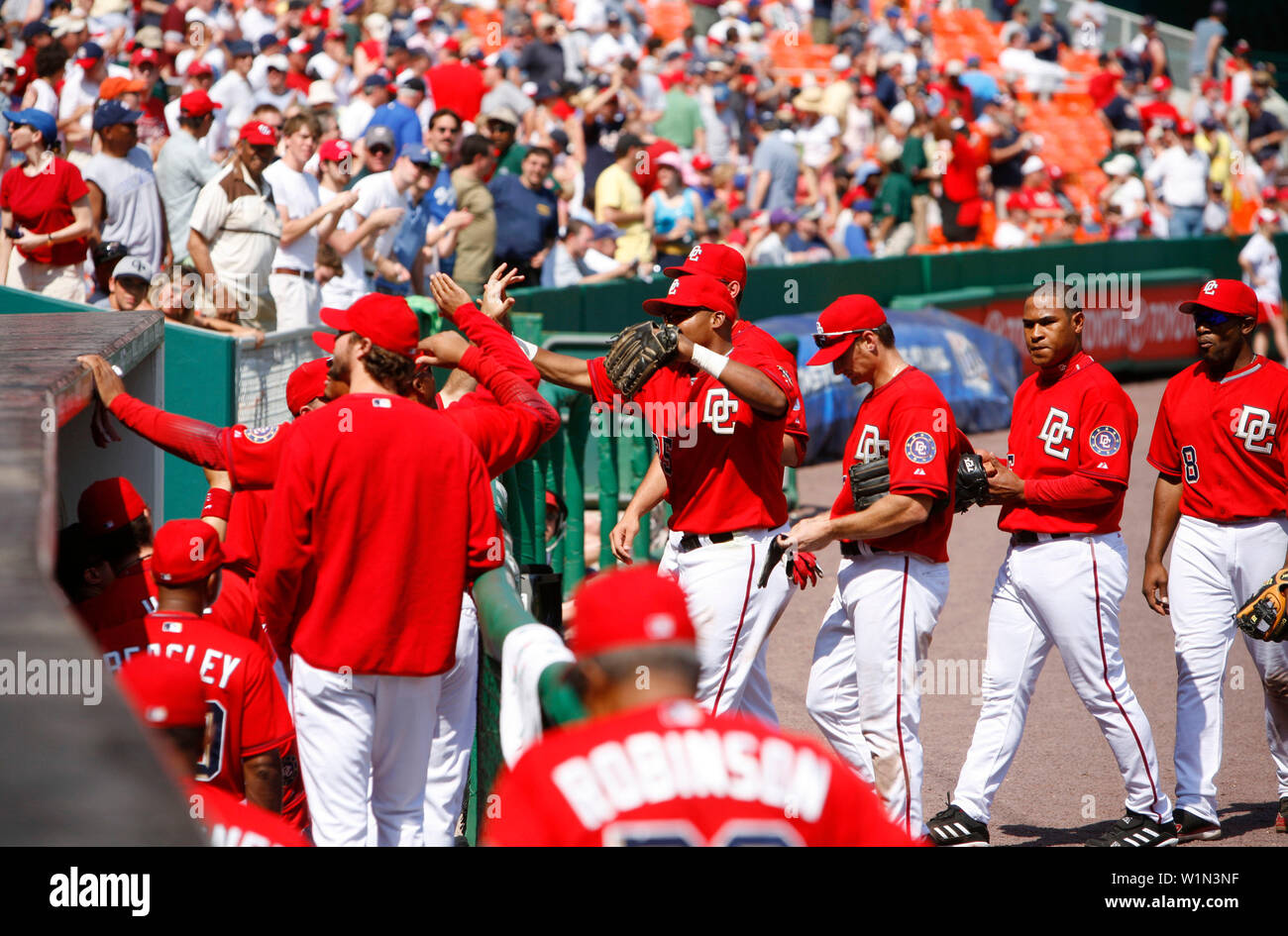 Washington Nationals Baseball, RFK Stadium, Washington DC, United