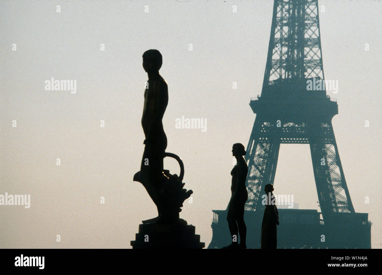 Eiffelturm, Paris, Frankreich Stock Photo
