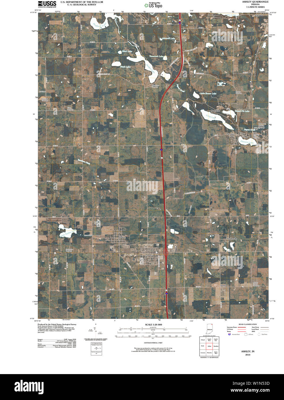 Ashley map hires stock photography and images Alamy