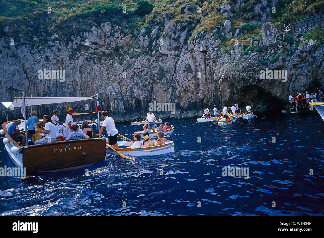 Blue grotto capri hi-res stock photography and images - Alamy