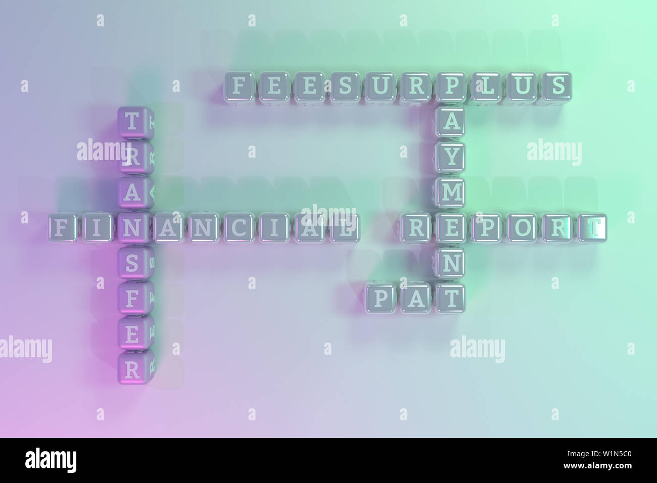 Transfer, finance keyword crossword. For web page or design, as graphic