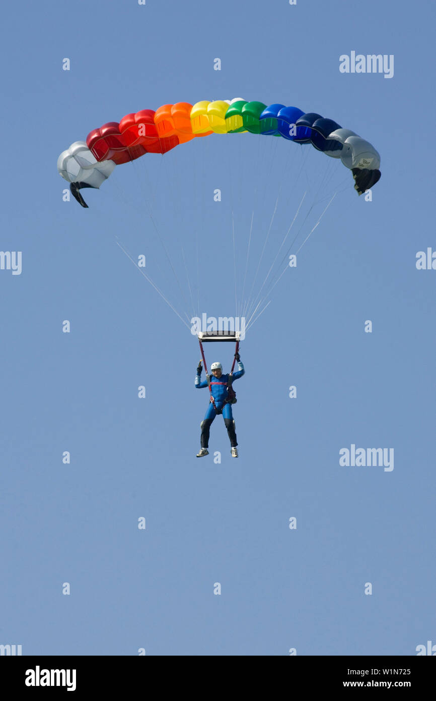 Paraglider, Germany Stock Photo