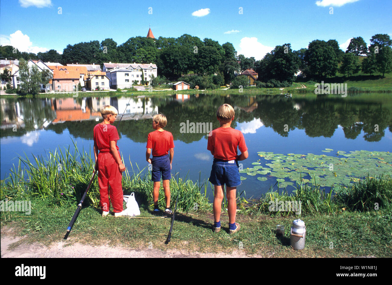 Talsi/Lettland/Baltische Staaten Stock Photo