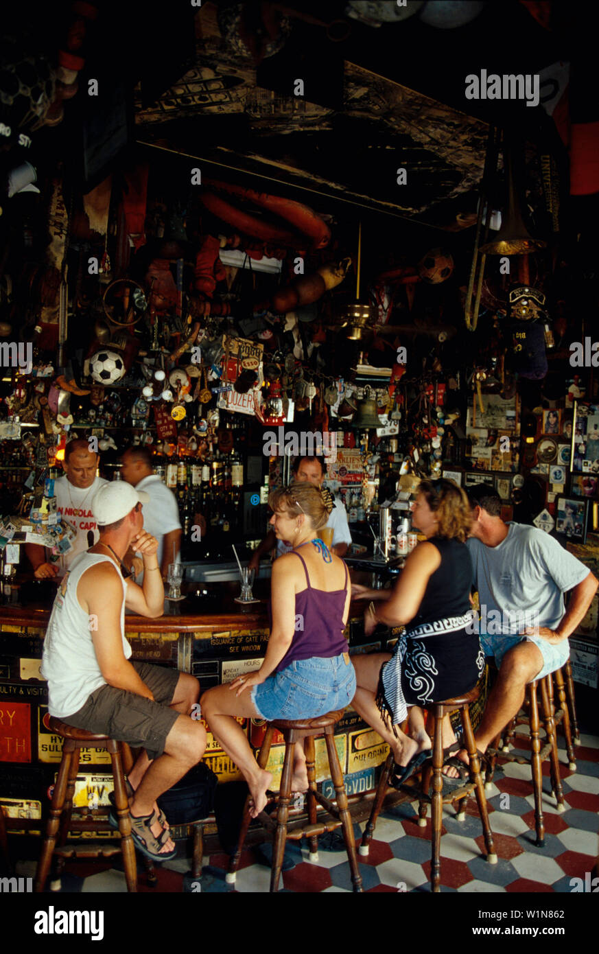 Charlies Bar, San Nicolas, Aruba Niederlaendische Antillen Stock Photo ...