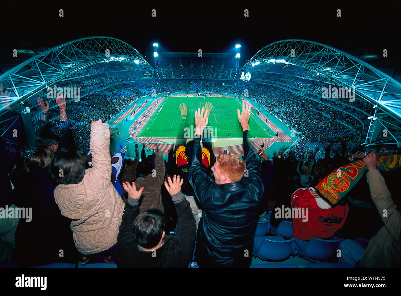 Stadion, Innenaufnahme, Sydney , NSW Australien Stock Photo