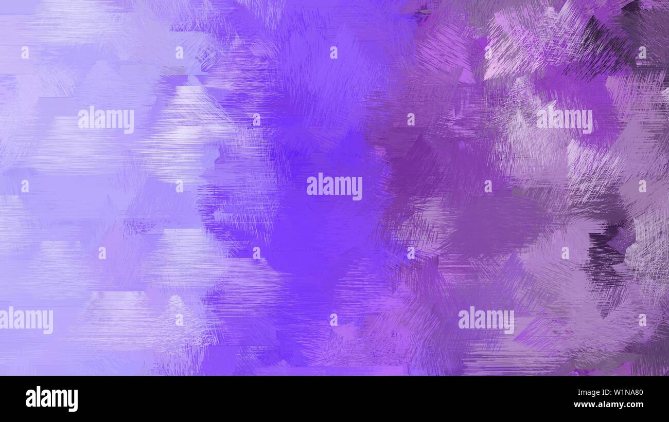 abstract brushed watercolor background medium purple, lavender blue and light  pastel purple color. use it as wallpaper or graphic element for poster  Stock Photo - Alamy