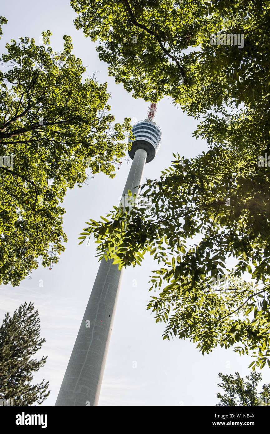 television tower in Stuttgart, Baden-Wuerttemberg, south Germany, Germany Stock Photo