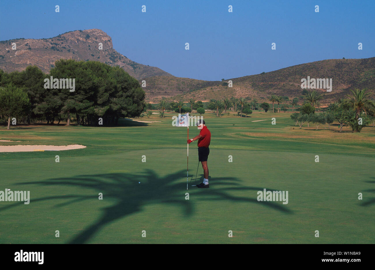 Golf im Hyatt La Manga Club Resort, Costa Blanca, Spanien Europa Stock  Photo - Alamy