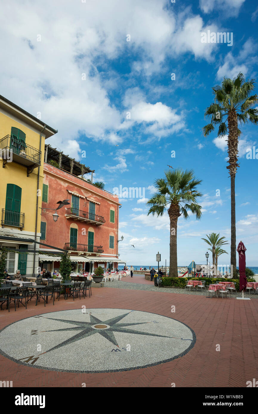 Laigueglia, Province of Savona, Riviera di Ponente, Liguria, Italy Stock Photo