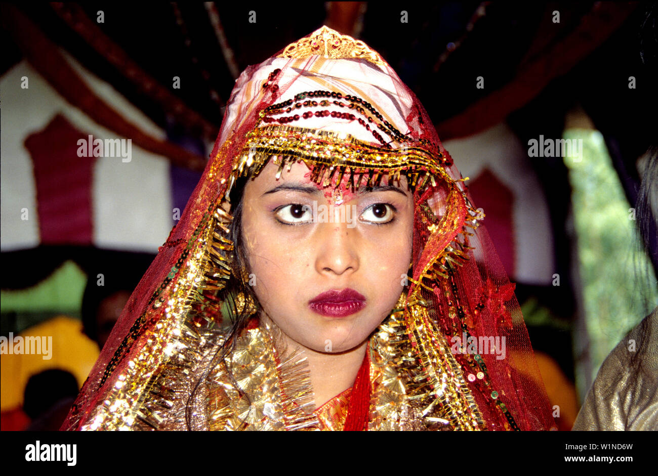 Wedding ceremony -  Chitwan Nepal Stock Photo