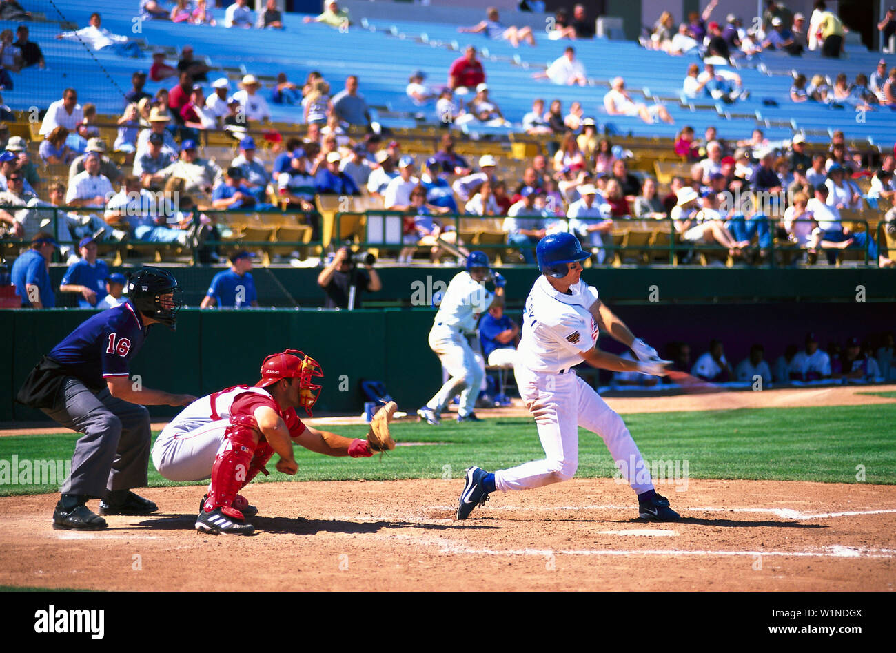 Las Vegas 51s at Cashman Field, Baseball, Las Vegas Nevada, USA Stock