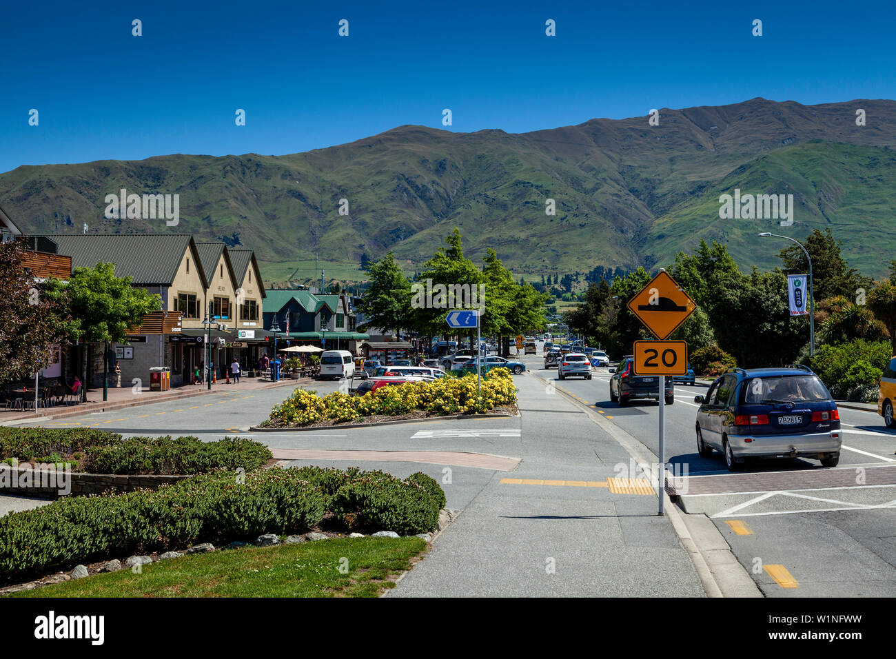 The Town Of Wanaka, Lake Wanaka, Otago Region, South Island, New