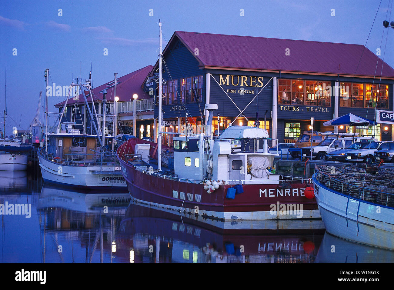 Mures Fish Centre, Hobart Tasmania, Australia Stock Photo Alamy