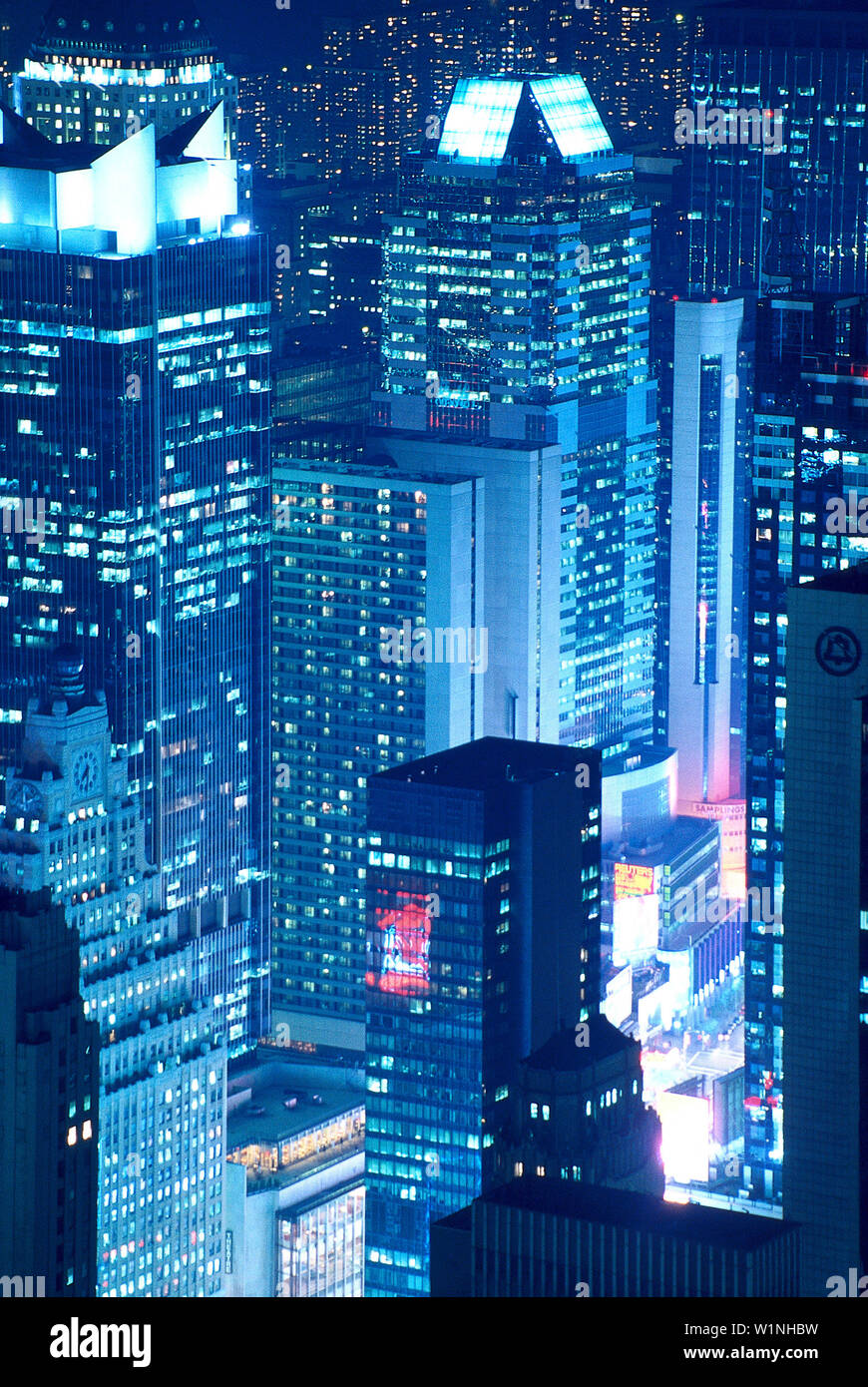 High Resolution View Square Times square views hi-res stock photography and images - Alamy
