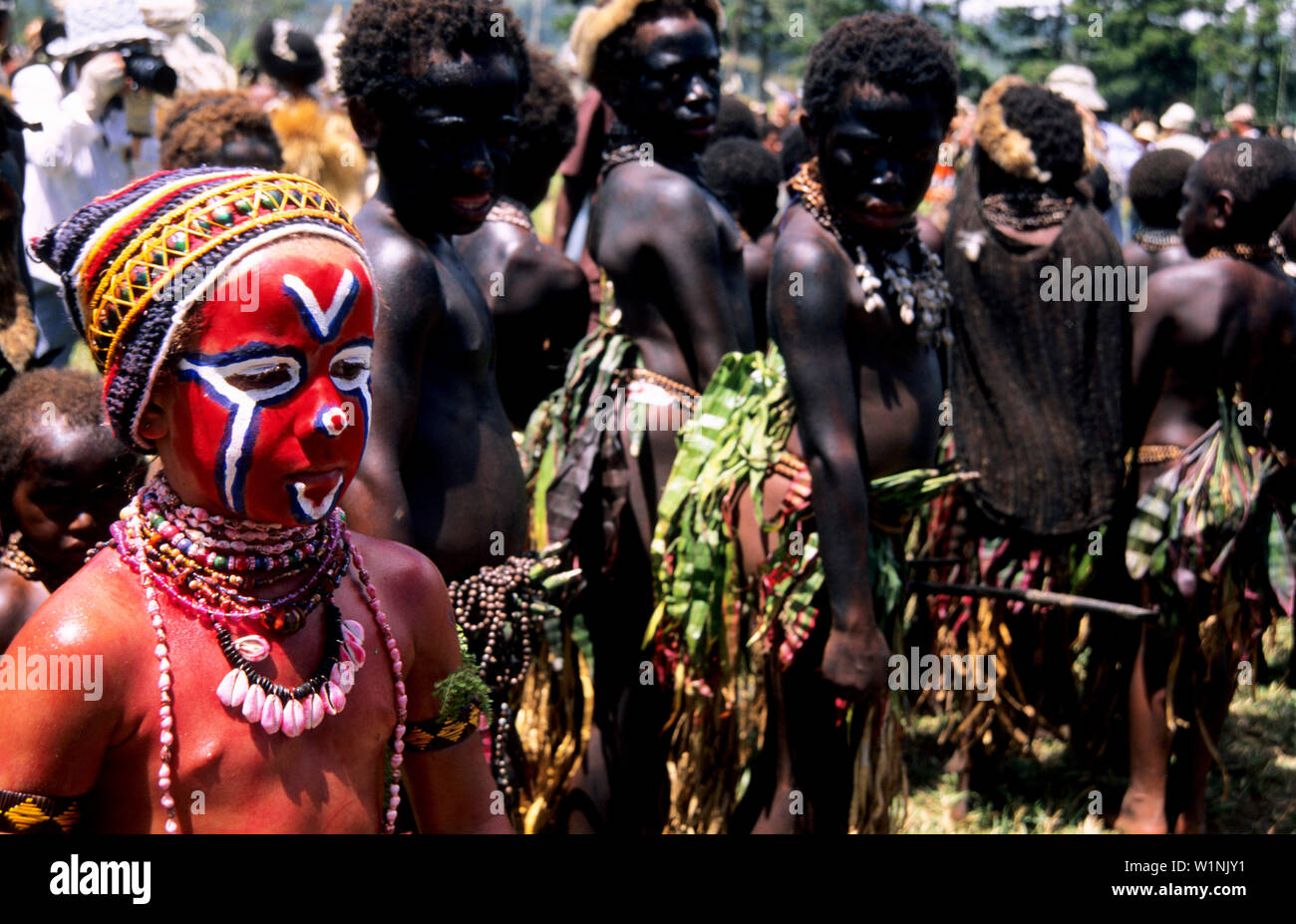 Mt Hagen - Eastern Highlands -  Papua New Guinea - Melanesia Stock Photo