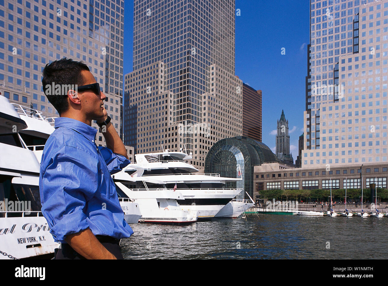 South Cove, World Financial Center, Manhattan New York, USA Stock Photo