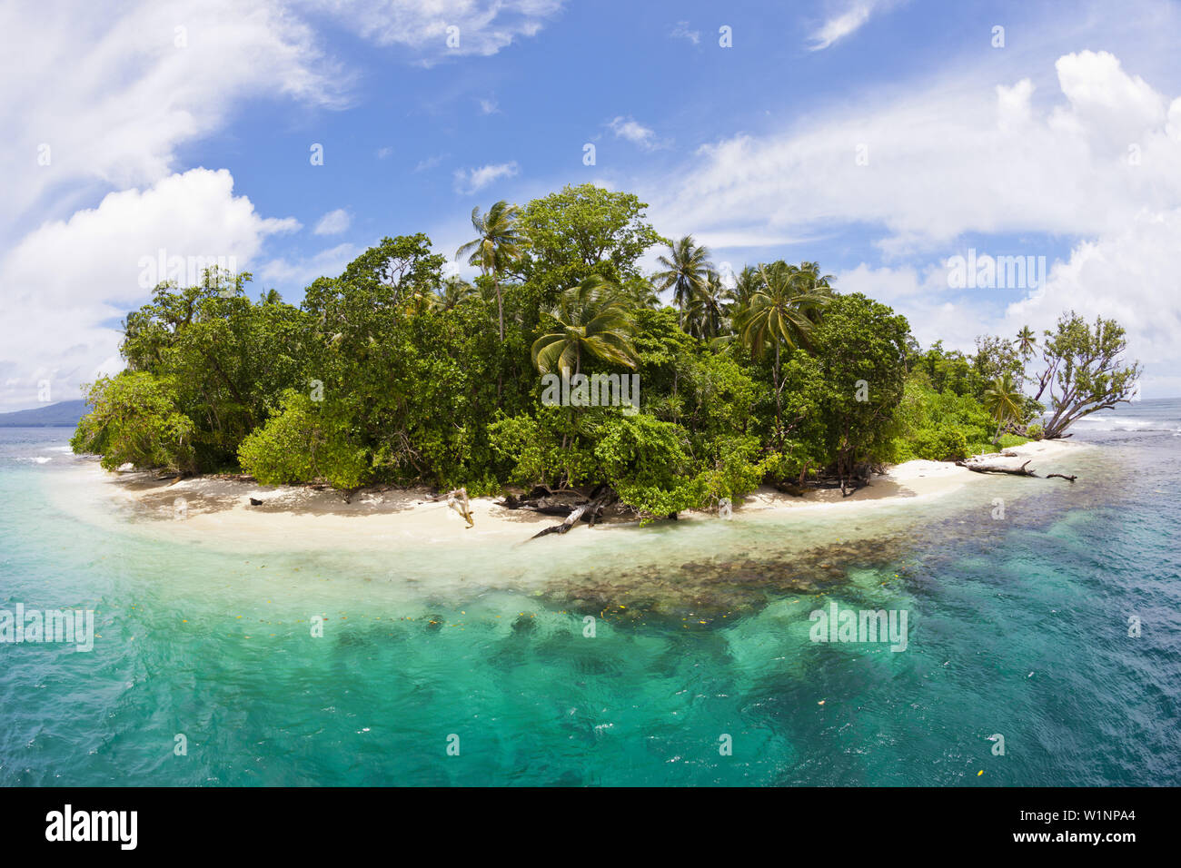 Wickham Island, Marovo Lagoon, Solomon Islands Stock Photo