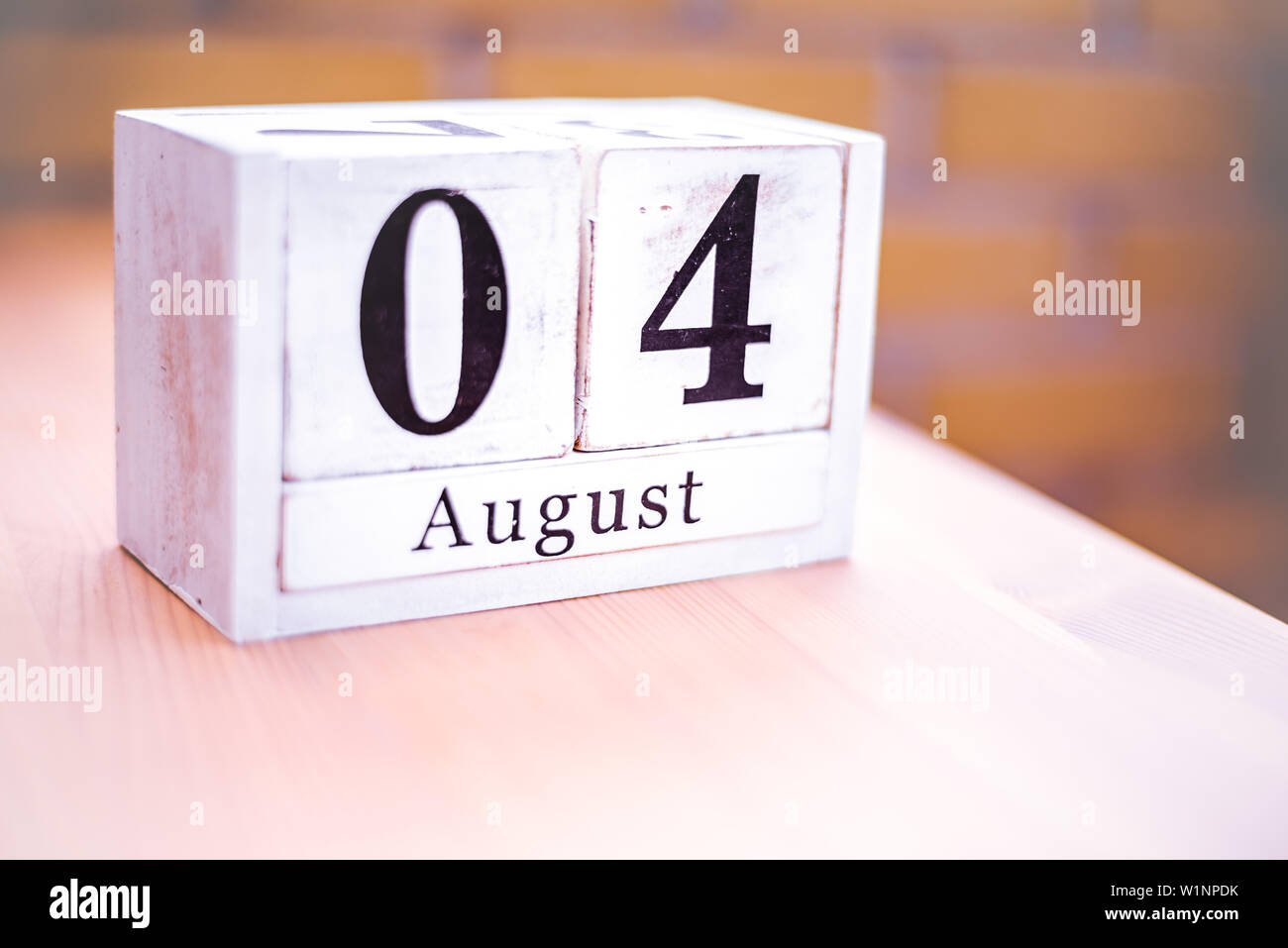 4th of August August 4 Birthday International Day National Day