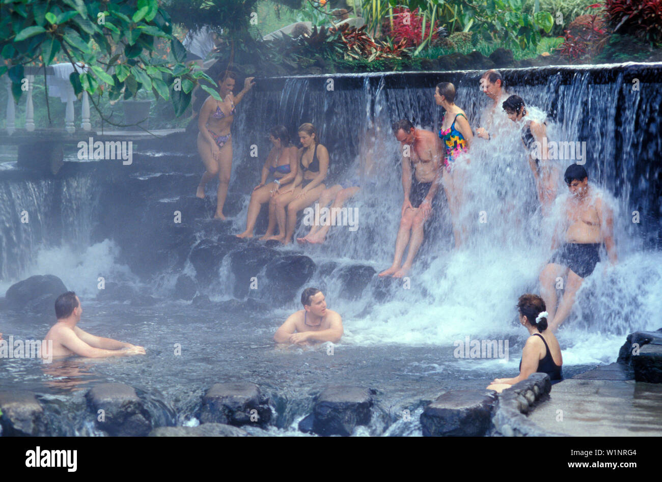 Balneario Tabacon, La Fortuna, Costa Rica, Caribbean, Central America Stock Photo