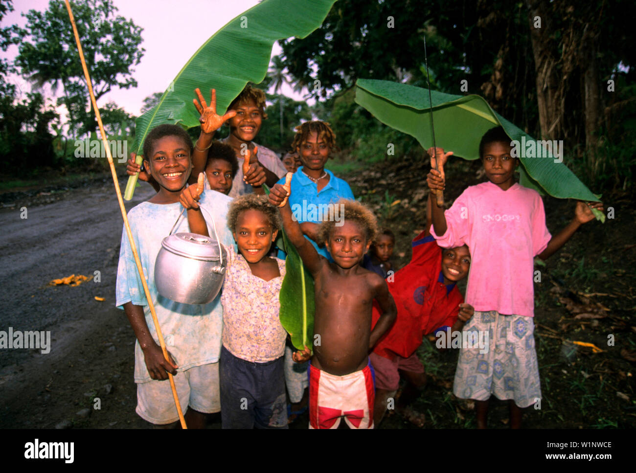 Kimbe - WEst New Britain Papua New Guinea - Melanesia -  MR Stock Photo