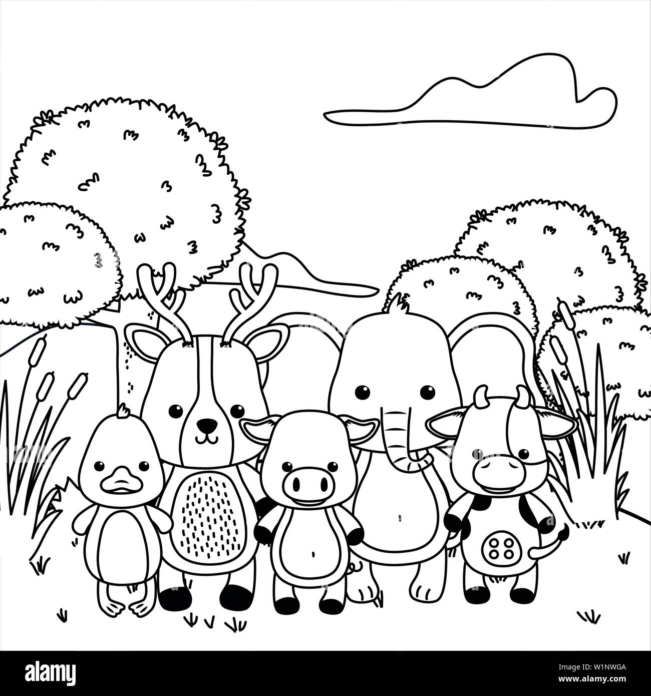 Page 3  Kawaii animal illustration Vectors & Illustrations for