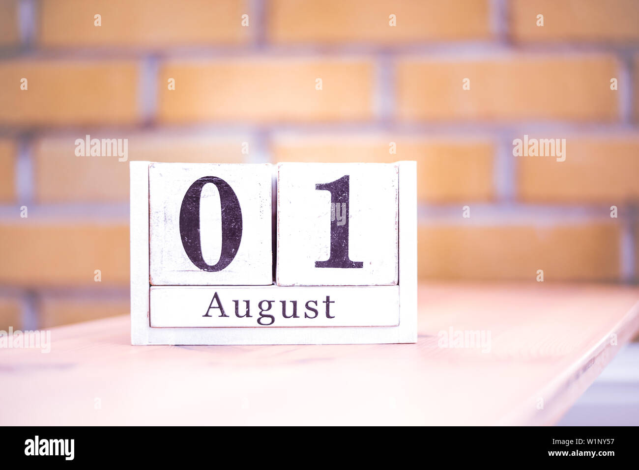 1st of August - August 1 - Birthday - International Day - National Day  Stock Photo - Alamy