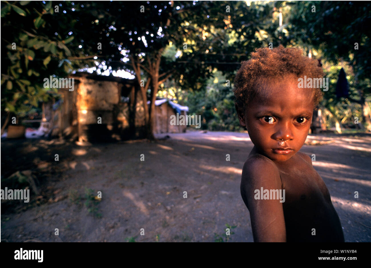 Rabaul - East New Britain  Papua New Guinea - Melanesia Stock Photo