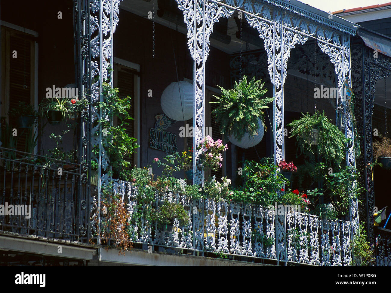 Balcony, French Quarter, New Orleans Louisiana, USA Stock Photo - Alamy