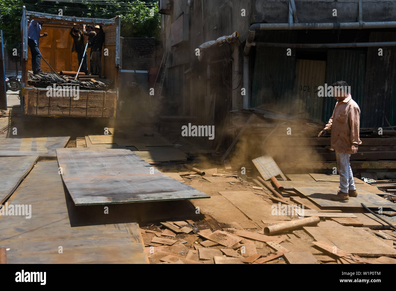 Electronic scrap being recycling hi-res stock photography and images ...