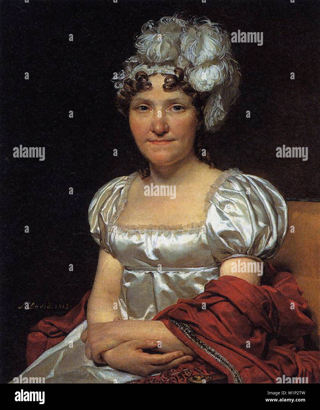 フランス 少女 人物画 Marguerite charlotte david hi-res stock photography and