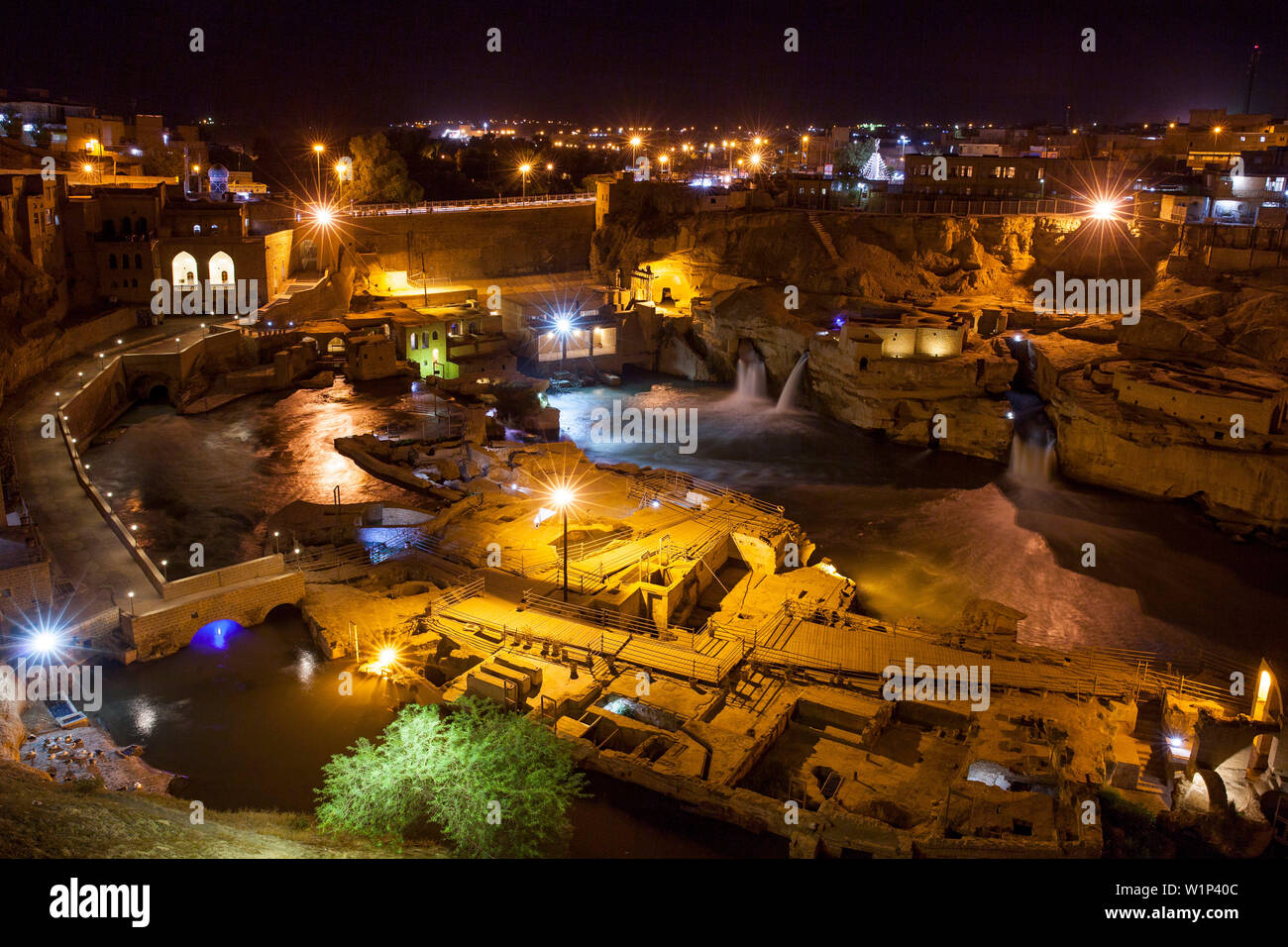 Shushtar Historical Hydraulic System, Khuzestan, Iran, Asia Stock Photo