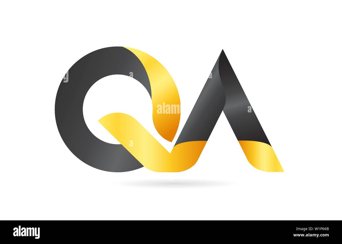 Qa alphabet Stock Vector Images - Alamy