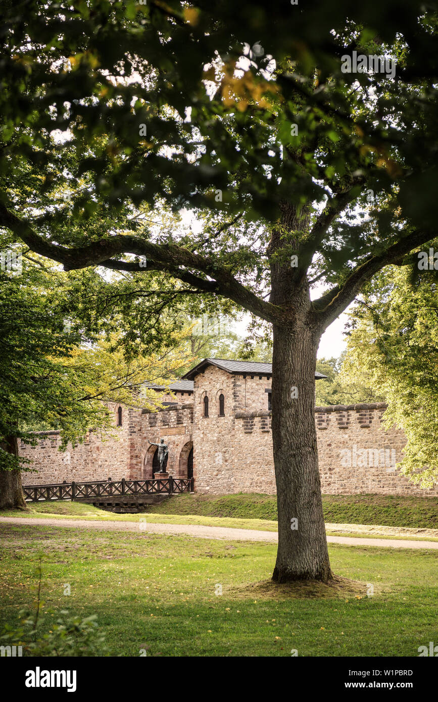 UNESCO World Heritage roman border the so called Limes, fort Saalburg