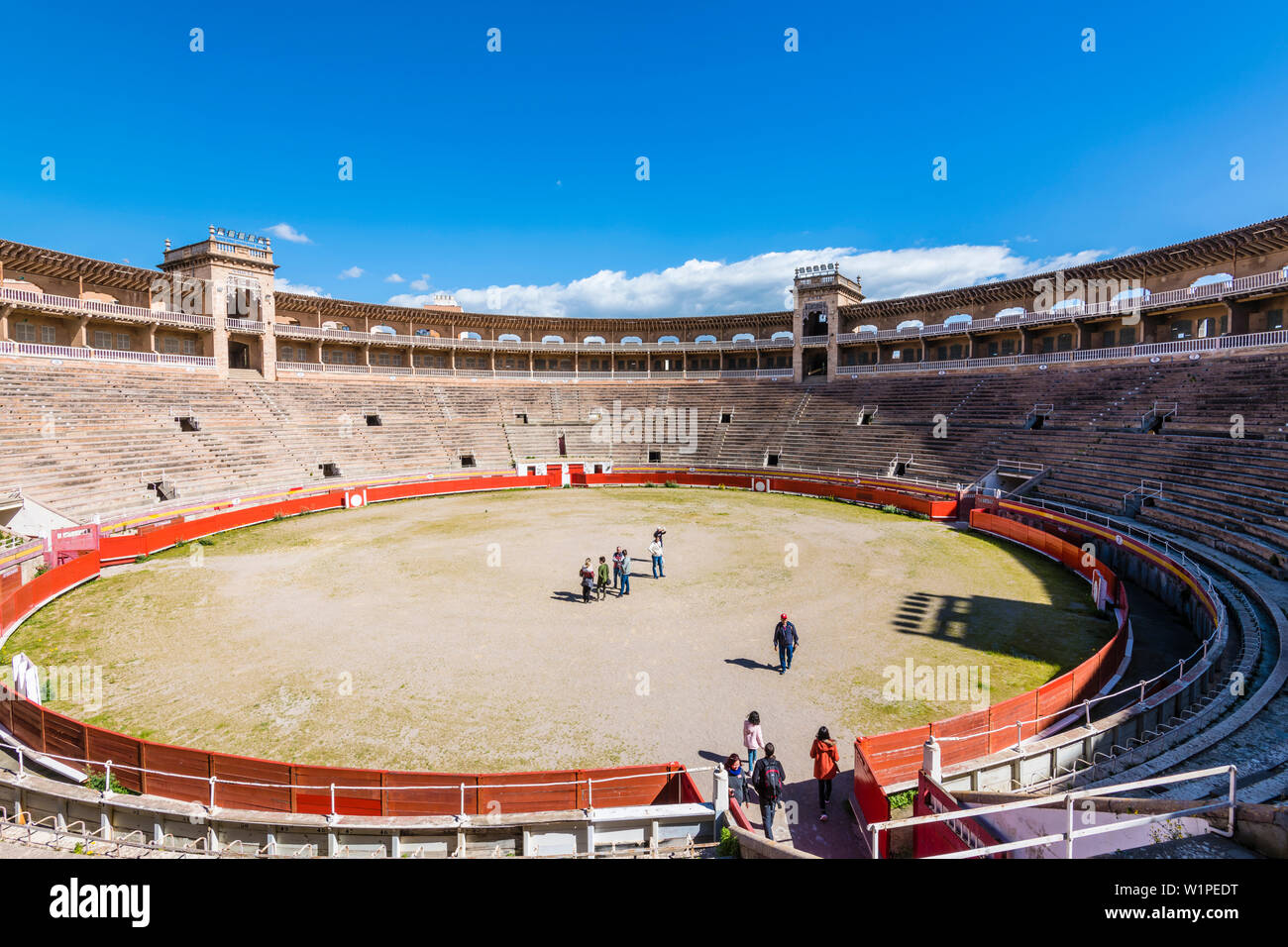 Coliseo Balear, Plaza de Toros, Old Bullring, Palma de Mallorca, Mallorca, Spain Stock Photo