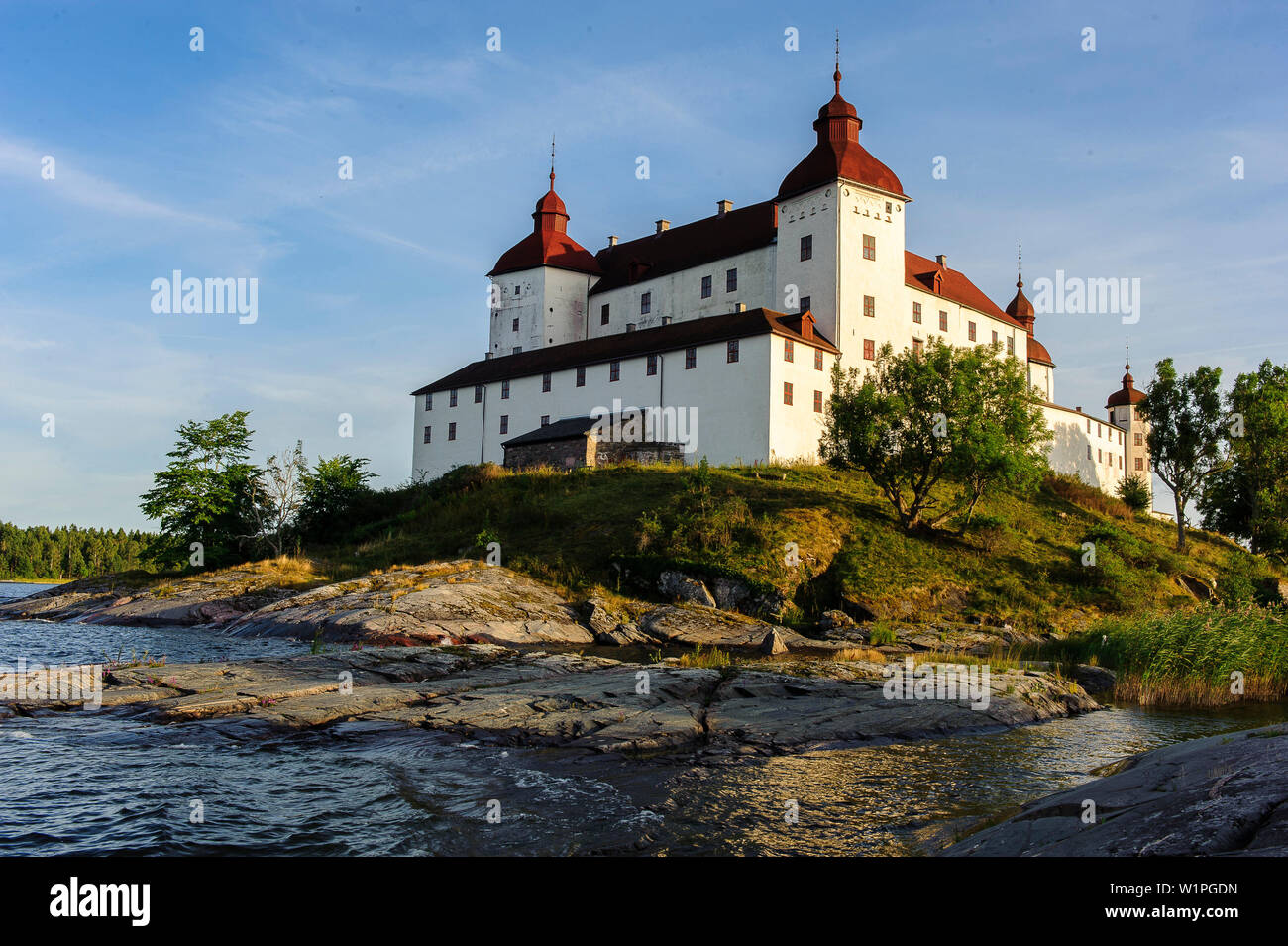 Läckö Castle, Lake Vänern, Sweden Stock Photo - Alamy