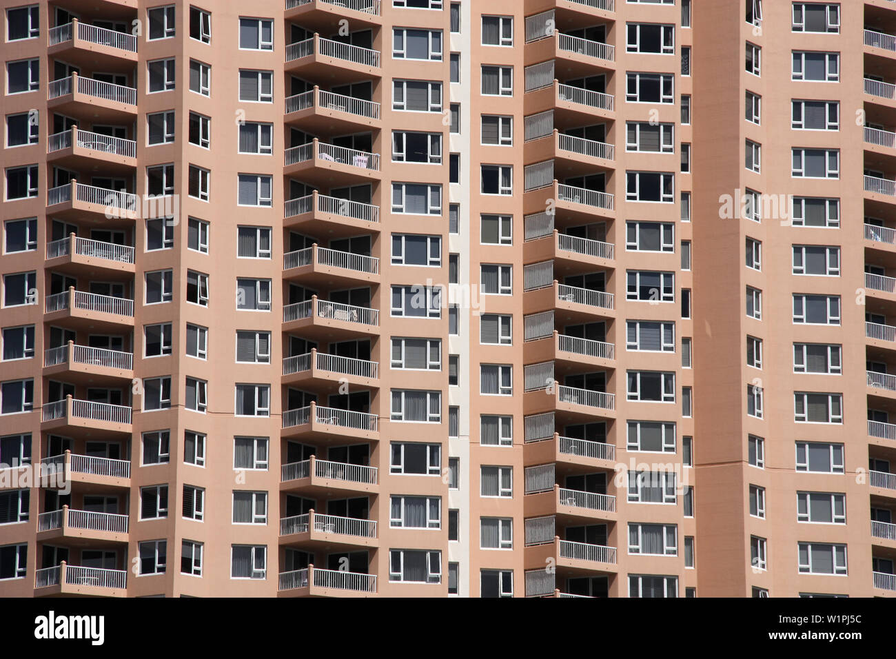 Architecture background - generic apartment building in Gold Coast ...