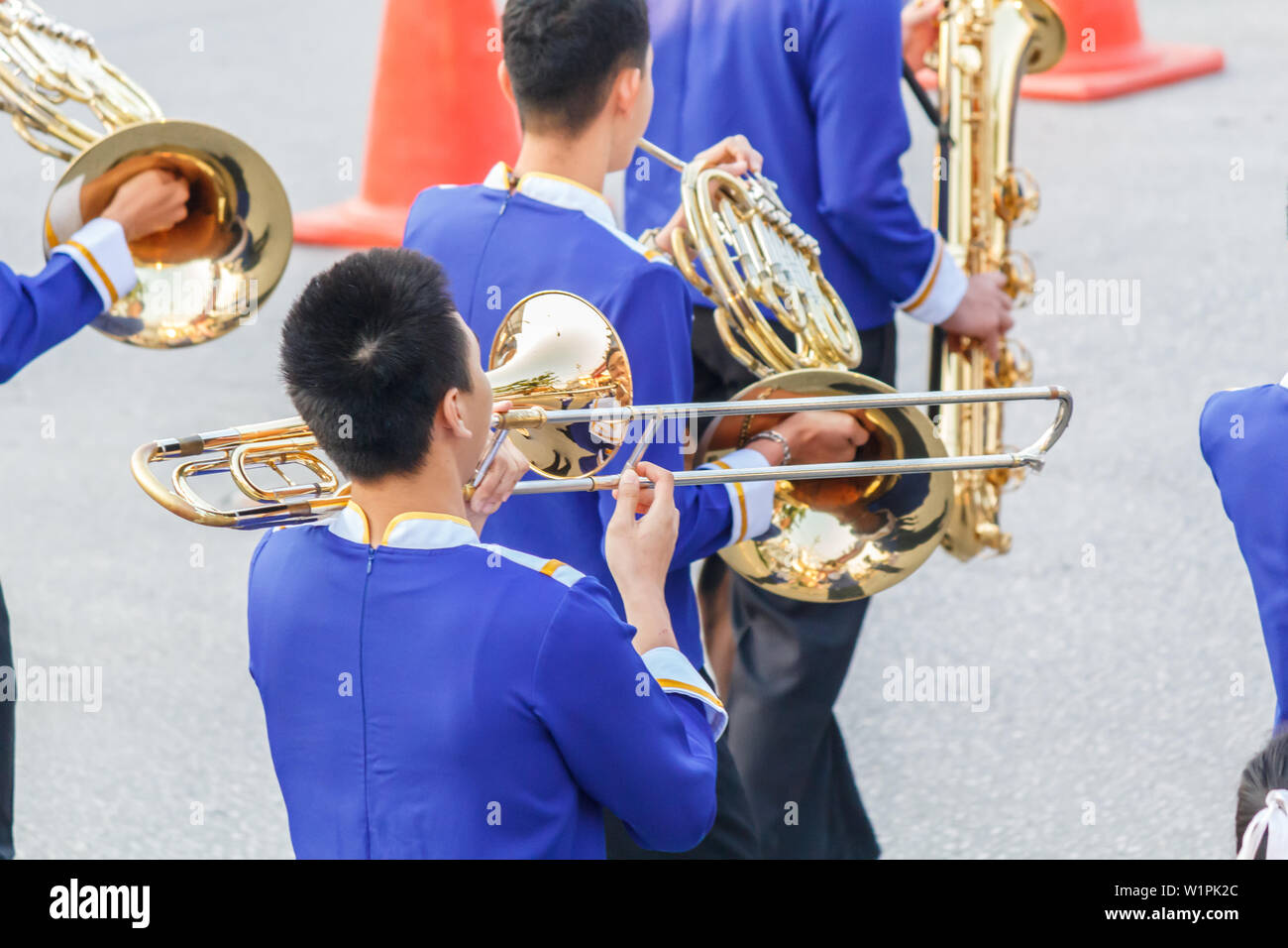 Marching band percussion hires stock photography and images Alamy