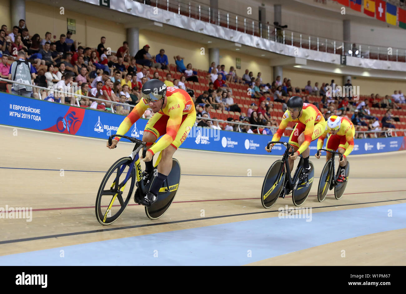 Spain's Alejandro Martinez Chorro, Jose Moreno Sanchez and Juan Peralta