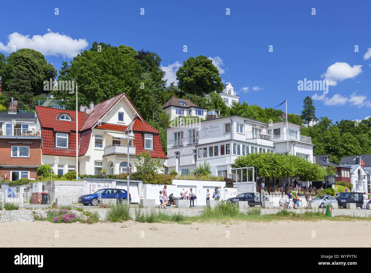 Hamburg city beach hi-res stock photography and images - Alamy