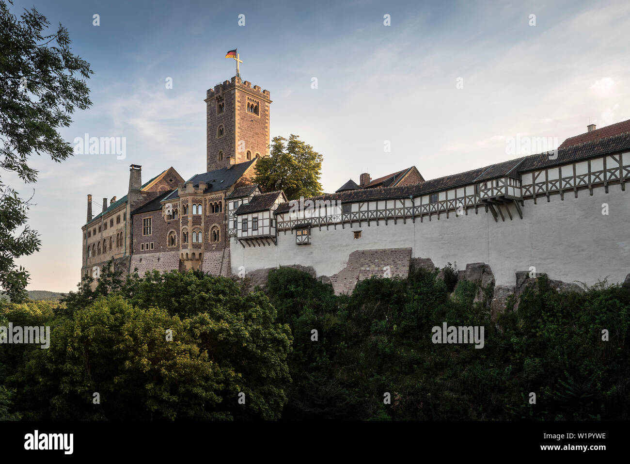 UNESCO World Heritage Wartburg castle, Eisenach, Thuringia, Germany ...
