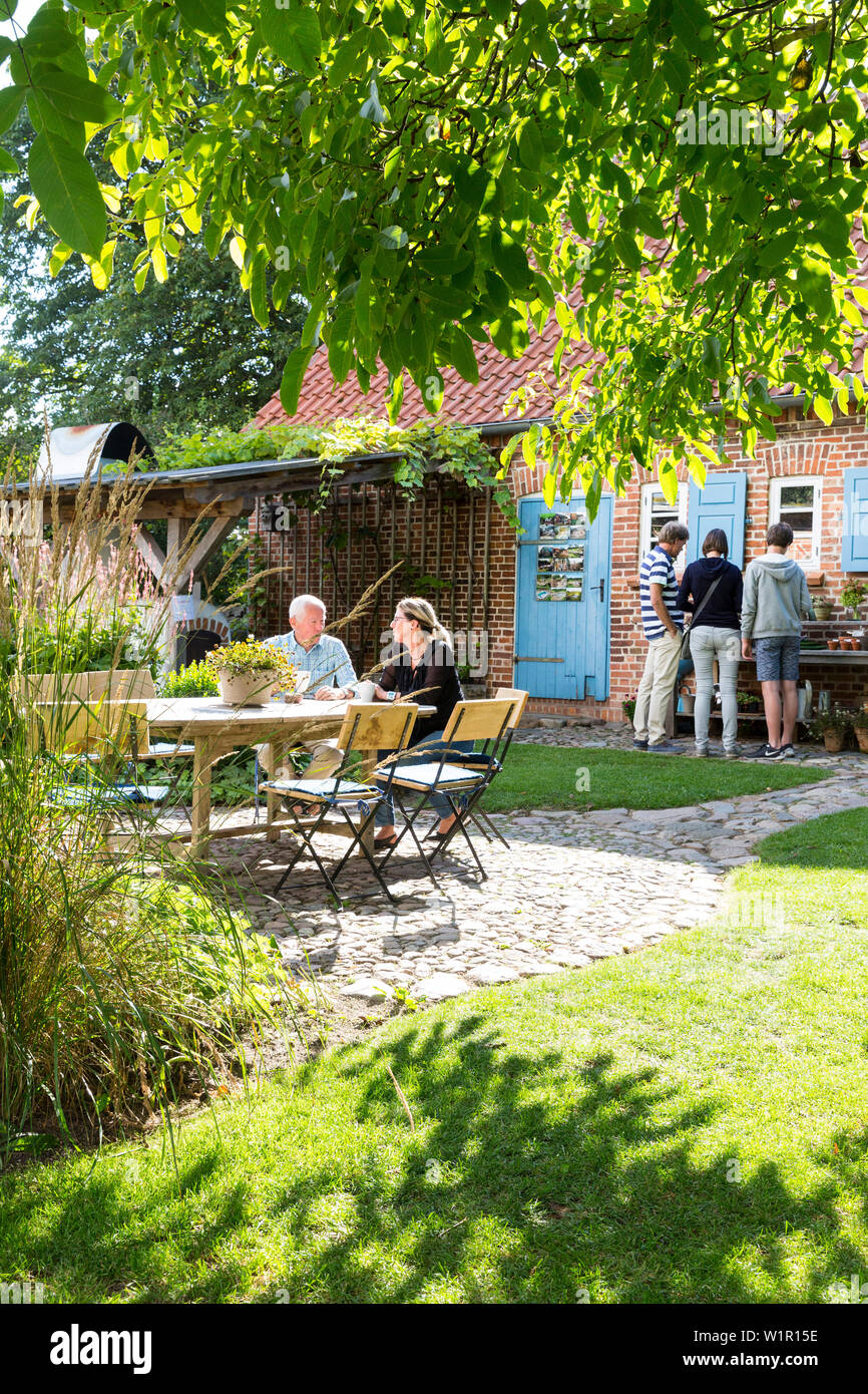 Garden Cafe Sonntagsgrün, coffee shop, garden, Mecklenburg lakes, Drispeth, MecklenburgWest