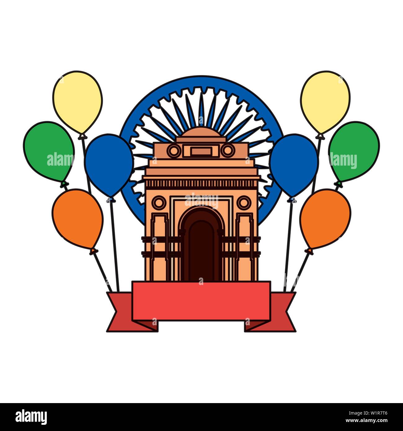 India gate delhi independence Cut Out Stock Images & Pictures - Alamy