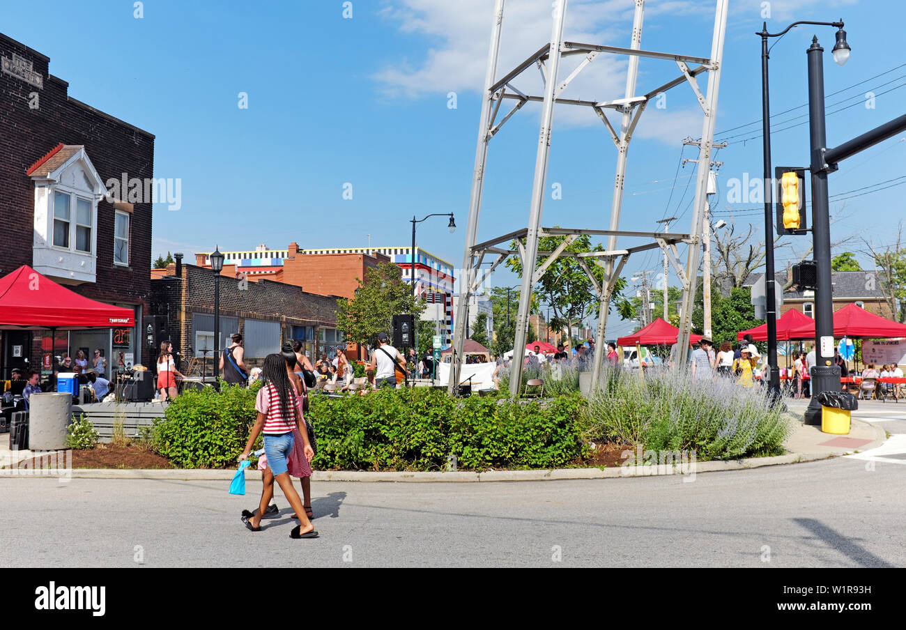 The annual summer Waterloo Arts Festival brings people to this quirky