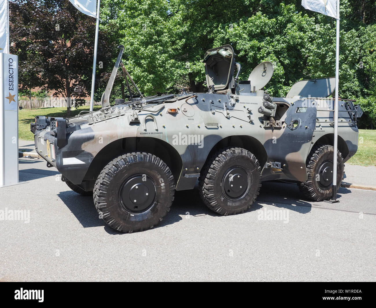 TURIN, ITALY - CIRCA JUNE 2019: VBL Puma tank at Esercito Italiano (Italian  Army) stand at Salone Valentino free outdoor car motorshow Stock Photo -  Alamy