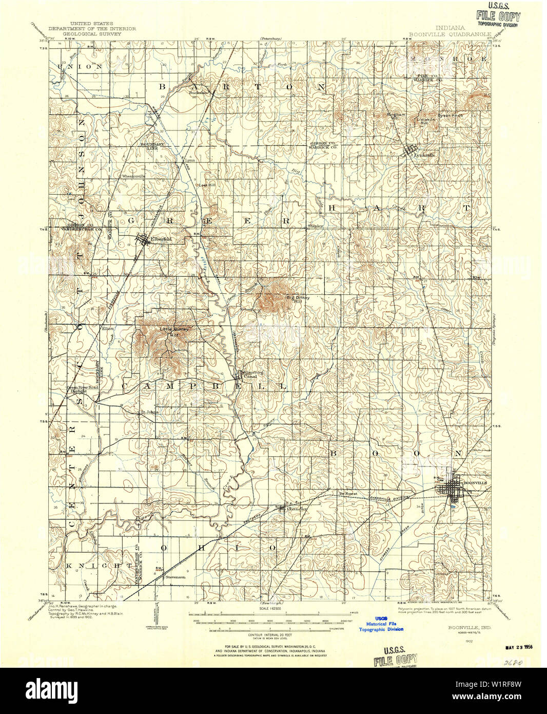 Map of boonville hires stock photography and images Alamy