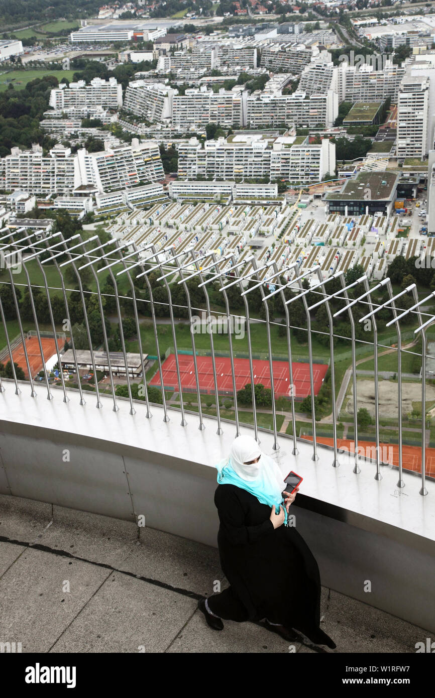Olympia Park, Munich, Germany Stock Photo Alamy