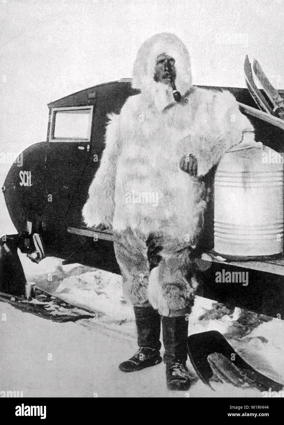 ALFRED WEGENER (1880-1930) German polar researcher and geophysicist Stock Photo